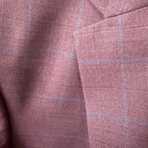 Jos. A. Bank Red Sport Coat with Notch Lapel - Picture 3 of 6